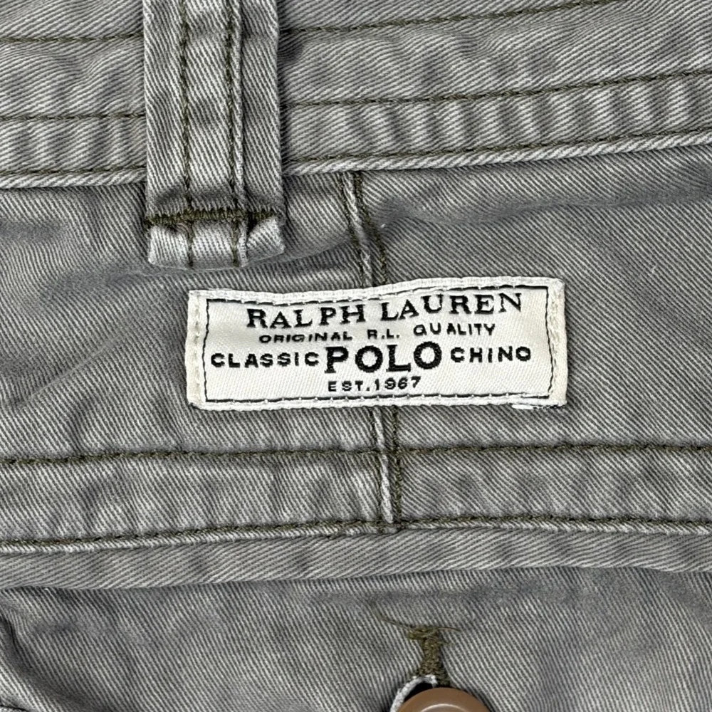 Polo Ralph Lauren‎ Gray Cargo Shorts Size 42 distressed Utility Hiking Gorpcore